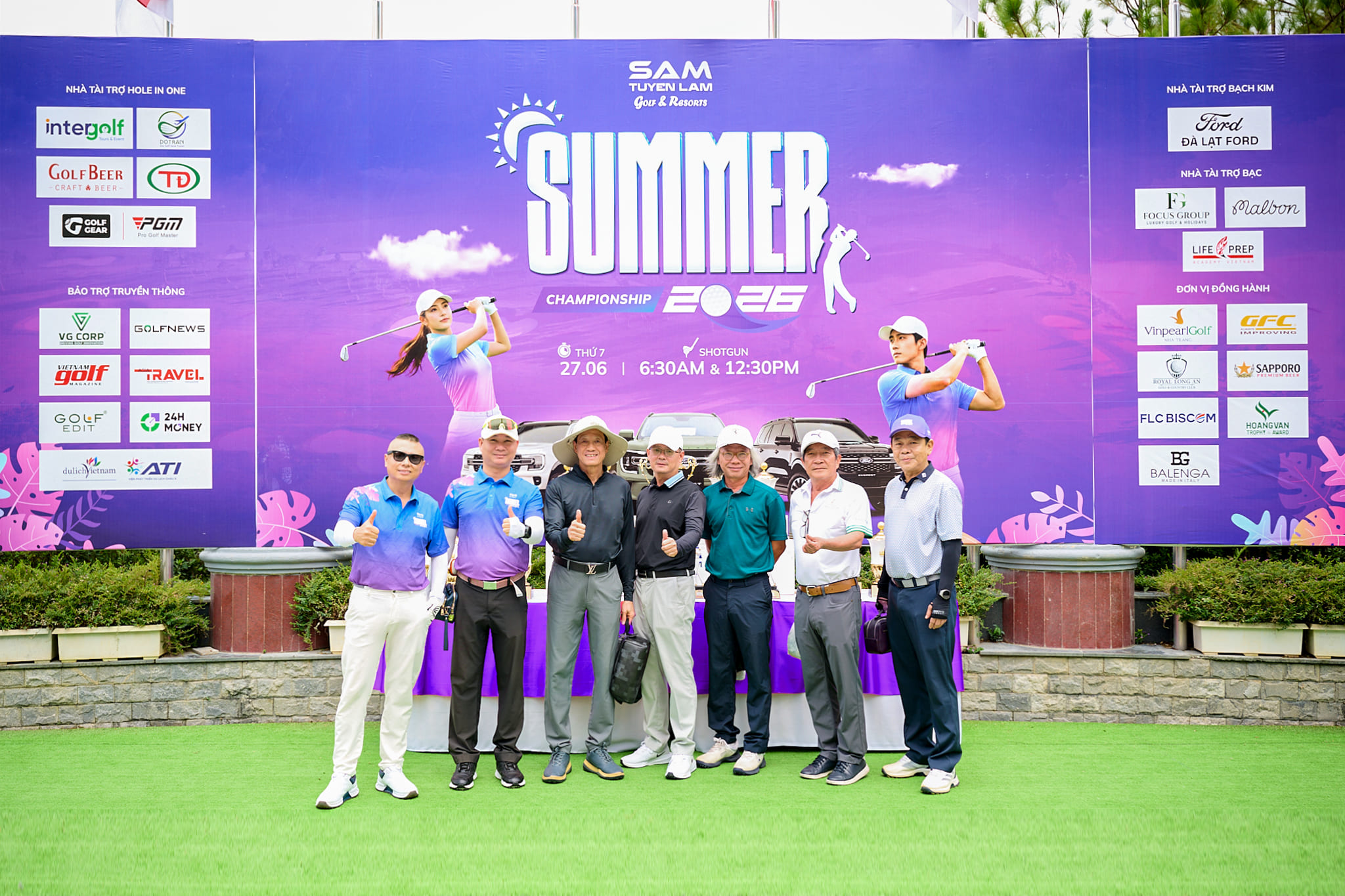 SAM Tuyền Lâm Summer Championship 2026: Tiếp tục khẳng định sức hút của điểm đến golf kết hợp nghỉ dưỡng tại Đà Lạt