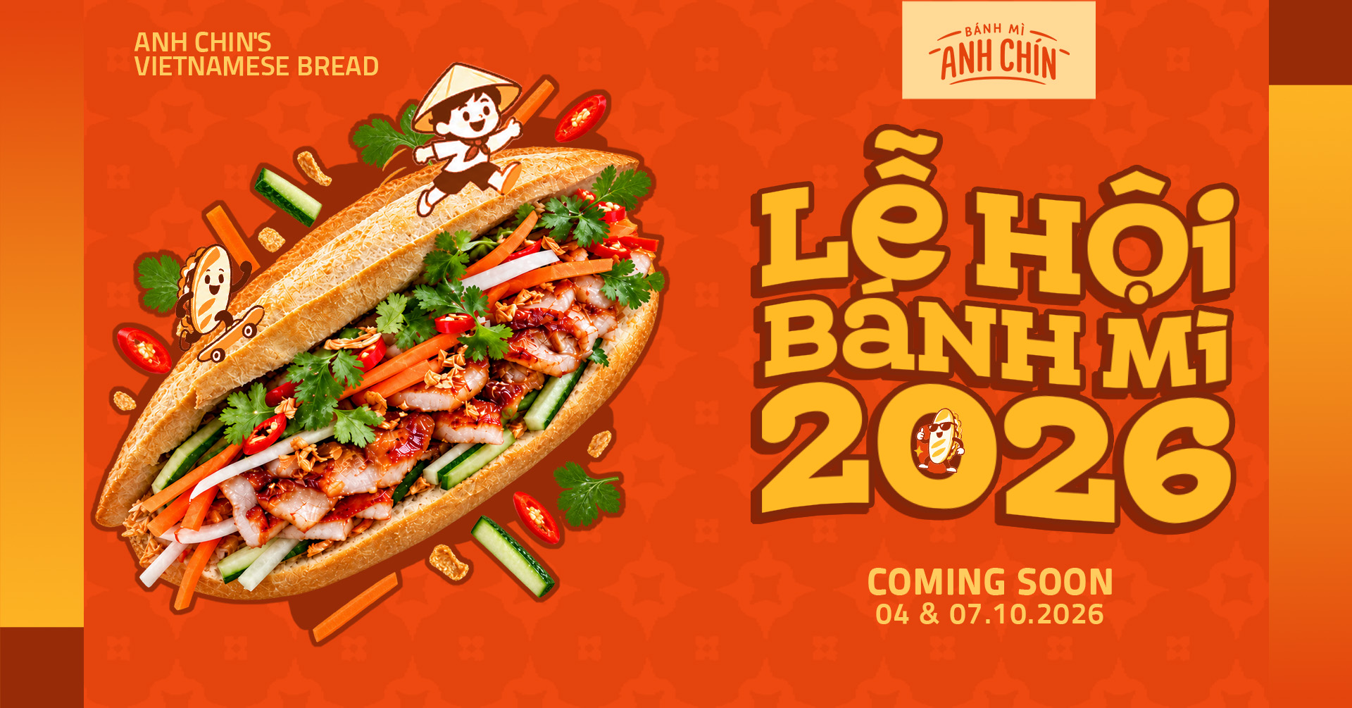 Bánh mì Anh Chín khởi động hành trình 